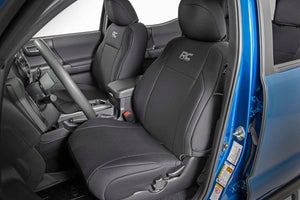 Rough Country Seat Covers | Toyota Tacoma 2WD/4WD (2016-2023)
