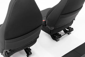 Rough Country Seat Covers | Front and Rear | Jeep Wrangler TJ 4WD (1997-2002)