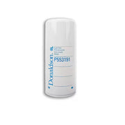 Donaldson spin-on full-flow lube filter, P553191, on white background