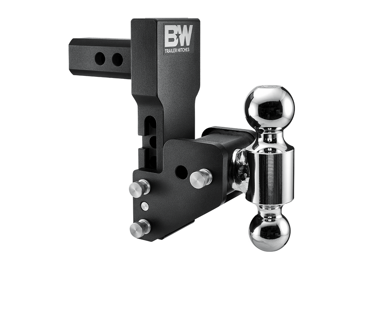 B&W Trailer Hitches Tow & Stow Adjustable Trailer Hitch 2" Receiver - GM Multi-Pro Tailgate - 10,000 lb GTW - TS10065BMP