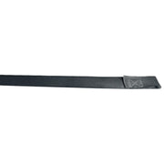 Timpte Trap Strap, 2"x62" — black heavy-duty nylon strap with stitched loop end, on white background
