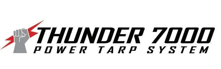 Thunder 7000 Power Tarp System Dual Arm Mill Finish