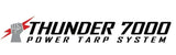Thunder 7000 Power Tarp System Dual Arm Mill Finish