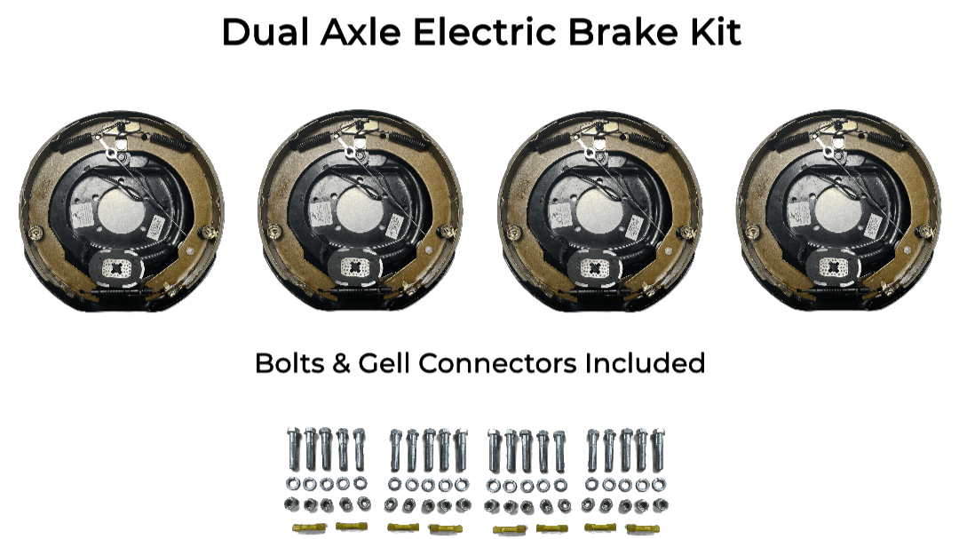 Dual Axle Self Adjusting Electric Brake Kit Compatible with Timpte Trailers - Rodoc Leasing Sales & Service 