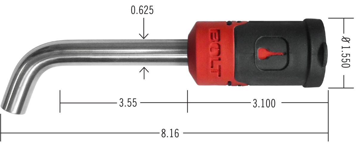 BOLT Locks 7023583 Receiver Hitch Lock – 5/8"- Nissan Keyed